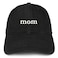 Trendy Apparel Shop Mom and Dad Soft Cotton Couple 2 Pc Cap Set Black Black