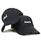 Trendy Apparel Shop Mom and Dad Soft Cotton Couple 2 Pc Cap Set Black Black