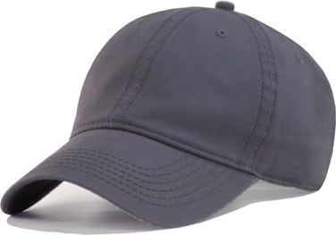 TSSGBL Classic Polo Style Unstructured Cotton Dad Hat Plain Blank Vintage Baseball Cap Low Profile Adjustable Ball Cap Men Women TwillCharcoal