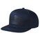 UALON Baseball Cap Snapback Trucker Hat for Men Women with American Flag and Adjustable Breathable Mesh Flat Bill Hats Navy