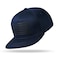 UALON Baseball Cap Snapback Trucker Hat for Men Women with American Flag and Adjustable Breathable Mesh Flat Bill Hats Navy