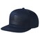 UALON Baseball Cap Snapback Trucker Hat for Men Women with American Flag and Adjustable Breathable Mesh Flat Bill Hats Navy
