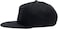 Uphily Black USA American Flag Flat Brim Bill Hat High Profile Patriotic Snapback Baseball Cap for Men or Women