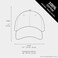 The Hat USA Flag Embroidery Premium 100 Cotton Low Profile Adjustable Baseball Dad Cap Flag Blue Denim