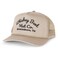 WHISKEY BENT HAT CO Sale Barn Roped Adjustable Snapback Hat Tan