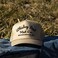WHISKEY BENT HAT CO Sale Barn Roped Adjustable Snapback Hat Tan