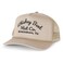 WHISKEY BENT HAT CO Sale Barn Roped Adjustable Snapback Hat Tan