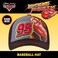 Disney boys Toddler Hat for Boys Ages 27 Lightning Mcqueen Kids Cap Washed Sunhat Baseball Cap Black Red 47 Years US