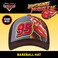 Disney boys Toddler Hat for Boys Ages 27 Lightning Mcqueen Kids Cap Washed Sunhat Baseball Cap Black Red 47 Years US