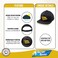Fortnite Baseball Cap for Boys Quality Made Boys Hat and Fitted Cap Flatbrim Baseball Hat with Sleek Design