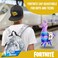 Fortnite Baseball Cap for Boys Quality Made Boys Hat and Fitted Cap Flatbrim Baseball Hat with Sleek Design