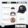 Fortnite Baseball Cap for Boys Quality Made Boys Hat and Fitted Cap Flatbrim Baseball Hat with Sleek Design BlackRed