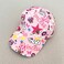 Julerwoo Girls Pink Baseball Cap Princess Hats Cartoon Adjustable Cap Castle