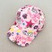 Julerwoo Girls Pink Baseball Cap Princess Hats Cartoon Adjustable Cap Castle