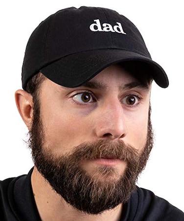 Ann Arbor TShirt Co Dad Hat Funny Embroidered Baseball Cap Gift for Men Daddy Husband Father Joke Black