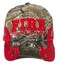 Artisan Owl FIRE First in Last Out Cap with Red Flames Embroidery Adjustable Hook and Loop Closure Camo 100 Cotton