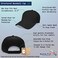 Speedy Pros Baseball Cap Captain Wheel Sailing Anchor Embroidery Ship Boat Crew Acrylic Hats for Men Women Strap Closure Black