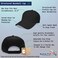 Speedy Pros Baseball Cap Captain Wheel Sailing Anchor Embroidery Ship Boat Crew Acrylic Hats for Men Women Strap Closure Black