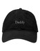 Go All Out One Size Black Deluxe Dad Daddy Embroidered Deluxe Dad Hat