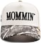 KIDHABE Womens Mommin Trucker Hat Vintage TwoTone Ponytail Baseball Cap Embroidered Adjustable Hat Great Gift for Mom Women Camo