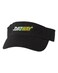 Go All Out One Size Black Visor Datway Embroidered Visor Dad Hat