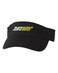 Go All Out One Size Black Visor Datway Embroidered Visor Dad Hat