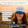 Funky Junque Cute Baseball Cap for Women Vintage Embroidered Trucker Hat Adjustable TwoTone Snapback Livin WhiteRoyal Blue