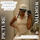 Funky Junque Two Tone Vintage Snapback Hat Hit The Dang Ball NavyBeige