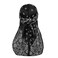 DINPREY Assorted Paisley Bandana Doo rag Cap Headwraps Mens Womens Silk Durag with Long Tail and Wide Straps for 360 Waves BlackNavy Bule