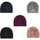 DRESHOW 5 Pack Knotted Headwraps for Women African Turban PreKnotted Beanie Headwraps Hair Covers