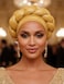 Woeoe African Headwrap Gold Braided Turbans for Women