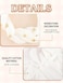 Woeoe African Turban PreTied White Headwrap for Women White