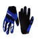 Gtopart 50g Kids Full Long Finger Cycling Gloves for Skateboard and Roller Skating Blue S