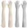 kilofly Womens Long AntiUV Breathable Arm Sun Block Driving Gloves 2 Pairs