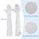 kilofly Womens Long AntiUV Breathable Arm Sun Block Driving Gloves 2 Pairs