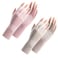Vikodah Women Fingerless Gloves Summer UV Protection Gloves Cool Ice Silky Sun Block Driving Unisex