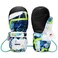HOIHOO Kids Ski Mittens Waterproof Snow Thinsulate Mittens Toddler Warm Winter Ski Snow gloves with String for Boys Girls