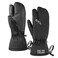 EXski Waterproof Winter 3Finger Ski Gloves Warm Insulated Snow Mittens for Cold Weather Snowboard Snowmobile XLarge
