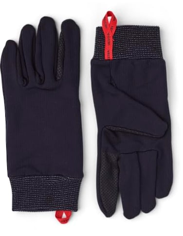 Hestra Touch Point Active Liner Machine Washable Touch Screen Compatible Liner for Additional Layering or as a Thin Glove Navy 11
