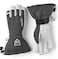 Hestra Ski Gloves Army Leather Heli Leather Cold Weather Powder Gloves Grey 10