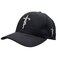 3 Nails 1 Cross Christian Hat Cross Hat Jesus Hat Faith Hat Embroidered Baseball Cap for Men Women Structured Cotton Adjustable Strapback Classic Church Hat Black White Cross