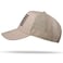 RONGJUN American Flag Trucker Hat Snapback Hat Baseball Cap for Men Women Breathable Mesh Side Adjustable Fit for Casual Wear Khaki