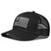 AURR American Flag Trucker Hat Patriotic Baseball Cap for Men Women Breathable Mesh Adjustable Snapback USA Flag Patch BlackBlack