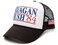 Back To Back World War Champs Reagan Bush 84 Hat USA Flag Unisex Adult Cap BlackWhite