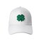 Black Clover Unisex Premium Clover 16 Hat White Hat3D Green Clover Small