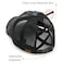C.C CC Exclusives Washed Distressed Cotton Denim CrissCross Ponytail Hat Baseball Cap Bundle Hair Tie BT780 Camo Black