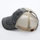 C.C CC Hatsandscarf Exclusives Washed Distressed Cotton Denim Ponytail Hat Adjustable Baseball Cap BT12 Black
