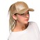 C.C CC Hatsandscarf Ponytail caps Messy Buns Trucker Plain Baseball Cap BT6 GlitterGold
