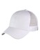 C.C CC Ponycap Messy High Bun Ponytail Adjustable Mesh Trucker Baseball Cap Hat White