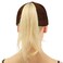 C.C CC Ponytail Messy Buns Trucker Ponycaps Plain Baseball Visor Cap Dad Hat Brown